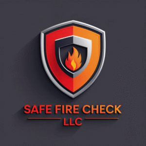 Safe FireCheck company logo fire safety compliance experts
