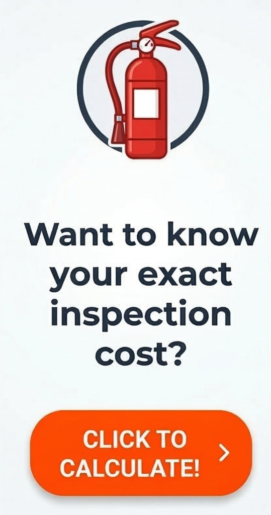 fire extinguisher inspection cost calculator